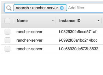 Rancher Server in AWS